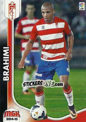 Sticker Brahimi - Liga BBVA 2014-2015. Megacracks - Panini