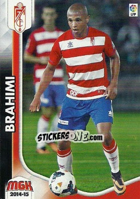 Sticker Brahimi - Liga BBVA 2014-2015. Megacracks n. 212 - Panini