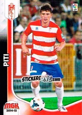 Sticker Piti - Liga BBVA 2014-2015. Megacracks n. 213 - Panini
