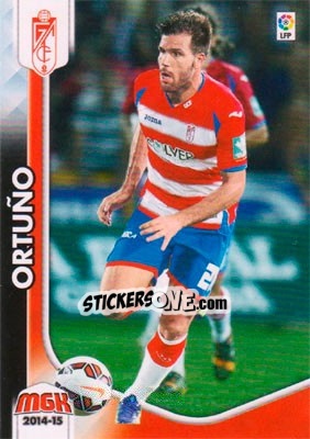 Sticker Ortuño - Liga BBVA 2014-2015. Megacracks - Panini