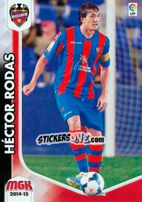 Sticker Héctor Rodas - Liga BBVA 2014-2015. Megacracks - Panini