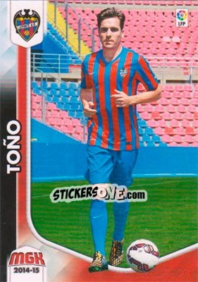 Cromo Toño - Liga BBVA 2014-2015. Megacracks - Panini