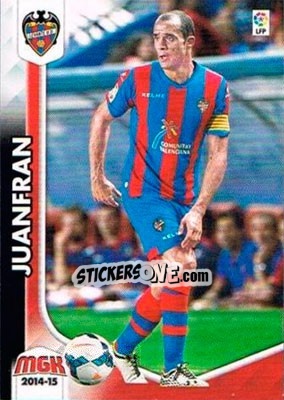 Sticker Juanfran - Liga BBVA 2014-2015. Megacracks - Panini