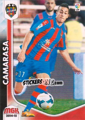 Figurina Camarasa - Liga BBVA 2014-2015. Megacracks n. 226bis - Panini