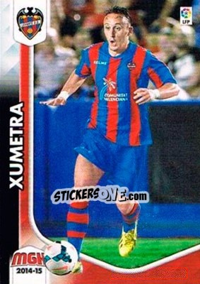 Sticker Xumetra - Liga BBVA 2014-2015. Megacracks - Panini