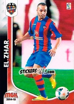Sticker El Zhar - Liga BBVA 2014-2015. Megacracks n. 230 - Panini