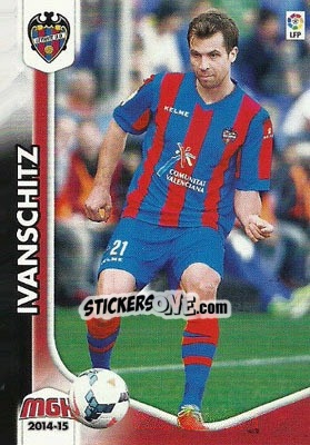 Sticker Ivanschitz - Liga BBVA 2014-2015. Megacracks - Panini