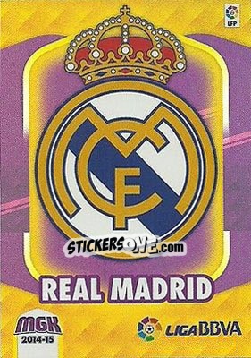 Sticker Escudo - Liga BBVA 2014-2015. Megacracks - Panini