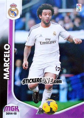 Sticker Marcelo - Liga BBVA 2014-2015. Megacracks - Panini