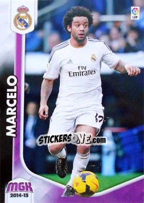 Sticker Marcelo - Liga BBVA 2014-2015. Megacracks n. 243 - Panini