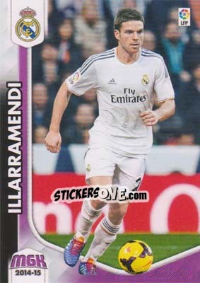 Sticker Illarramendi - Liga BBVA 2014-2015. Megacracks n. 244bis - Panini