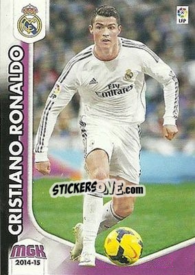 Sticker Cristiano Ronaldo - Liga BBVA 2014-2015. Megacracks n. 251 - Panini