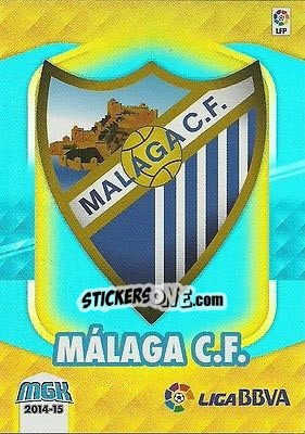 Cromo Escudo - Liga BBVA 2014-2015. Megacracks - Panini