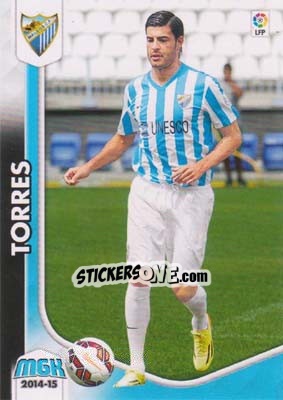 Figurina Miguel Torres - Liga BBVA 2014-2015. Megacracks - Panini