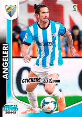 Sticker Angeleri - Liga BBVA 2014-2015. Megacracks n. 256 - Panini