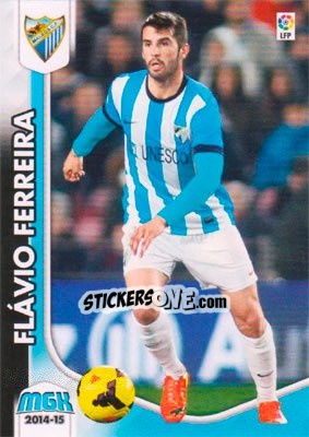 Cromo Flávio Ferreira - Liga BBVA 2014-2015. Megacracks n. 260bis - Panini