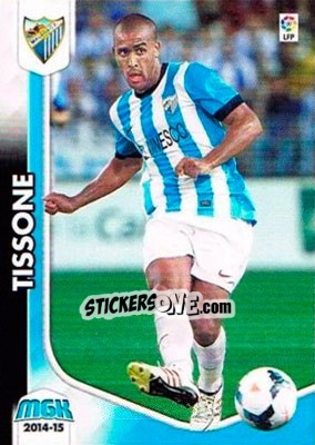 Sticker Tissone - Liga BBVA 2014-2015. Megacracks n. 262 - Panini