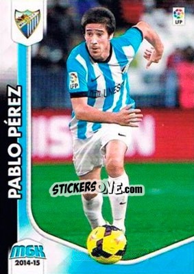 Cromo Pablo Pérez - Liga BBVA 2014-2015. Megacracks - Panini