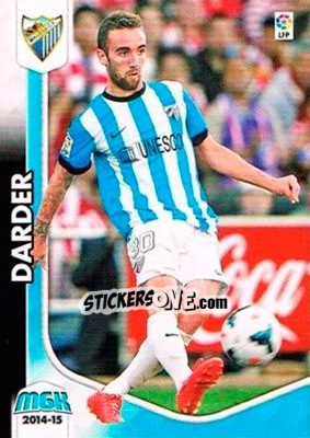 Sticker Darder - Liga BBVA 2014-2015. Megacracks n. 264 - Panini