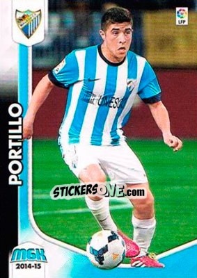 Figurina Portillo - Liga BBVA 2014-2015. Megacracks - Panini