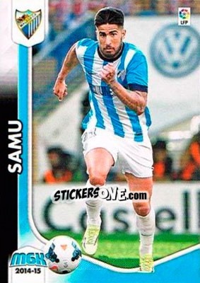 Sticker Samu - Liga BBVA 2014-2015. Megacracks n. 267 - Panini