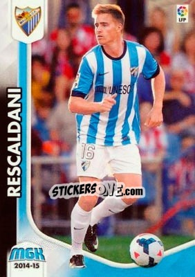 Figurina Rescaldani - Liga BBVA 2014-2015. Megacracks - Panini