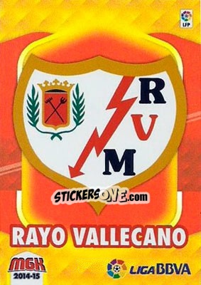 Sticker Escudo - Liga BBVA 2014-2015. Megacracks n. 271 - Panini
