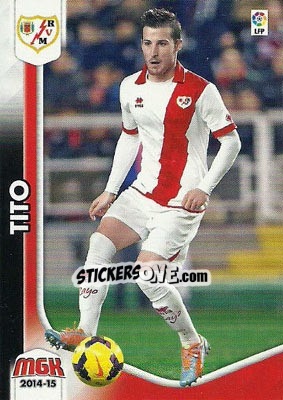Sticker Tito - Liga BBVA 2014-2015. Megacracks n. 273 - Panini