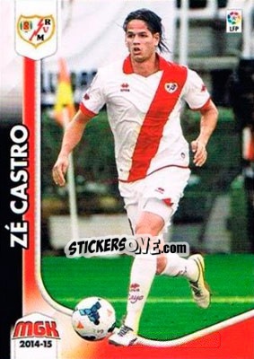 Sticker Zé Castro - Liga BBVA 2014-2015. Megacracks n. 275 - Panini