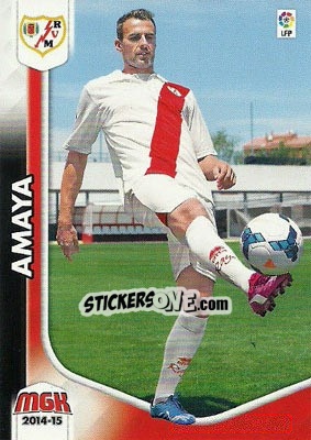 Sticker Amaya - Liga BBVA 2014-2015. Megacracks - Panini