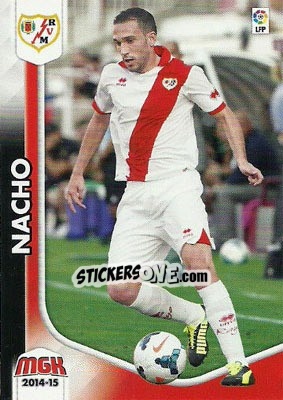 Sticker Nacho - Liga BBVA 2014-2015. Megacracks n. 278 - Panini