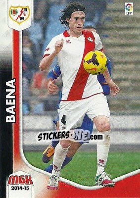 Figurina Baena - Liga BBVA 2014-2015. Megacracks - Panini