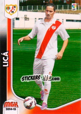 Sticker Licá - Liga BBVA 2014-2015. Megacracks n. 284bis - Panini