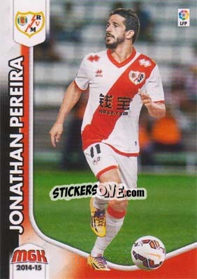 Sticker Jonathan Pereira - Liga BBVA 2014-2015. Megacracks n. 286bis - Panini