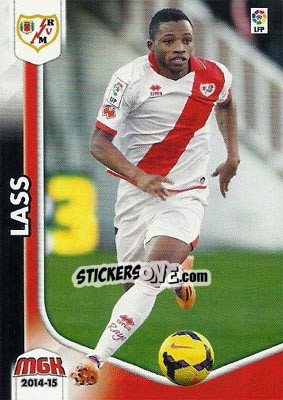 Sticker Lass - Liga BBVA 2014-2015. Megacracks n. 287 - Panini