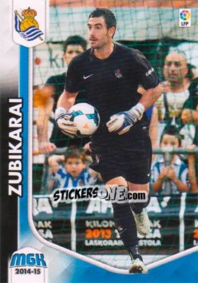 Figurina Zubikarai - Liga BBVA 2014-2015. Megacracks - Panini