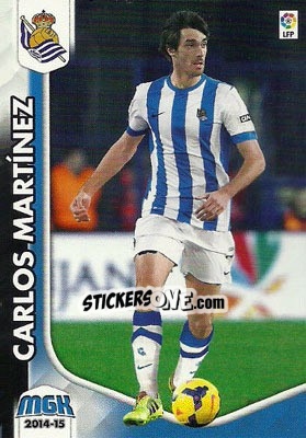 Sticker Carlos Martínez - Liga BBVA 2014-2015. Megacracks - Panini