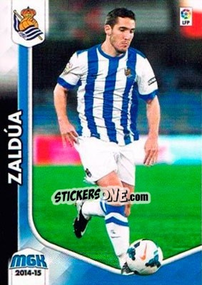 Figurina Zaldua - Liga BBVA 2014-2015. Megacracks - Panini