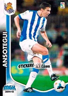 Cromo Ansotegui - Liga BBVA 2014-2015. Megacracks - Panini