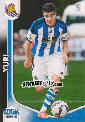 Sticker Yuri - Liga BBVA 2014-2015. Megacracks - Panini