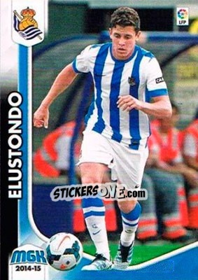 Figurina Elustondo - Liga BBVA 2014-2015. Megacracks - Panini