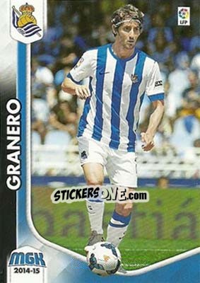 Sticker Granero - Liga BBVA 2014-2015. Megacracks n. 298bis - Panini