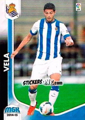 Sticker Vela - Liga BBVA 2014-2015. Megacracks n. 304 - Panini