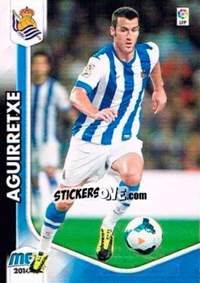 Sticker Aguirretxe - Liga BBVA 2014-2015. Megacracks - Panini