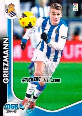 Sticker Griezmann - Liga BBVA 2014-2015. Megacracks n. 306 - Panini
