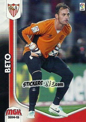 Sticker Beto - Liga BBVA 2014-2015. Megacracks n. 308 - Panini