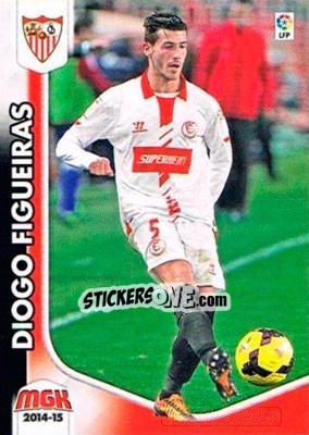 Cromo Diogo Figueiras - Liga BBVA 2014-2015. Megacracks n. 310 - Panini
