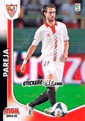 Cromo Pareja - Liga BBVA 2014-2015. Megacracks - Panini