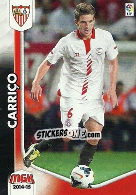 Sticker Carriço - Liga BBVA 2014-2015. Megacracks - Panini