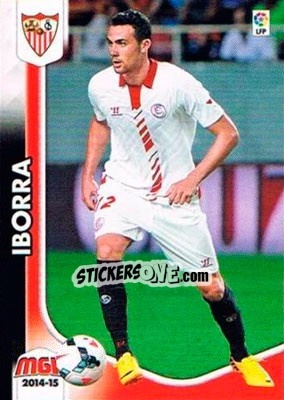 Sticker Iborra - Liga BBVA 2014-2015. Megacracks n. 317 - Panini
